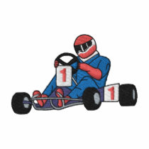 Go-cart embroidered shirts