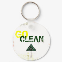 go clean keychains by clean_world go clean keychains