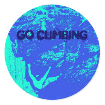 Go Climbing 2 stickers by lukeanerone Go Climbing 2 stickers