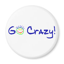 Go Crazy magnets