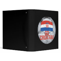 Go Croatia Vinyl Binders