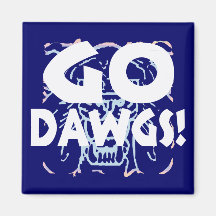 Go Dawgs2 Fridge Magnet