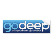 Go Deep Bumper Sticker