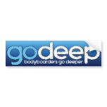 Go Deep Bumper Sticker