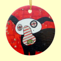 go dog peppermint2 ornaments