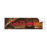 Go dumb Bay Area Sticker! Bumper Stickers