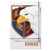 Go Eagles stationery by RoboInvisaBunny Go Eagles stationery
