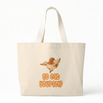 Go Eat Yourself Chicken Tote Bag
