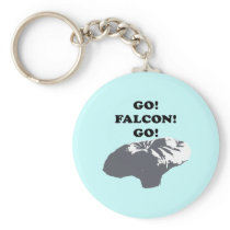 Go Falcon Go Key Chains
