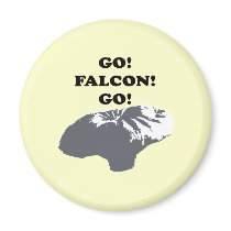 Go Falcon Go Refrigerator Magnet
