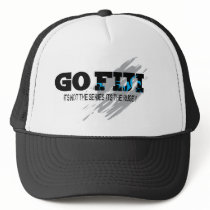 Go Fiji Cap hats by attic_printing2009 Go Fiji Cap hats