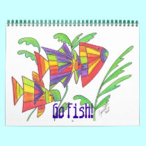 Go Fish! Calendar calendars