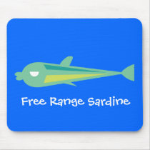 Go Fish_Free Range Sardine Mousepad