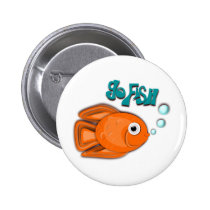 "Go Fish" Goldfish buttons