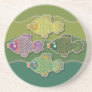 Go Fish Green Coaster
