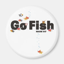 Go Fish Magnet