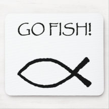 Go Fish Mousepad