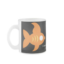 Go Fish_Orange Roughly Glamorous Goldfish mugs