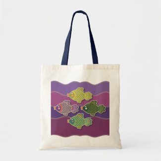 Go Fish Purple Bag