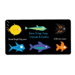 Go Fish_Some Things Fishy black light aquarium label