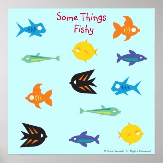 Go Fish_Some Things Fishy print