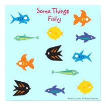 Go Fish_Some Things Fishy posters