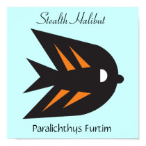 Go Fish_Stealth Halibut posters