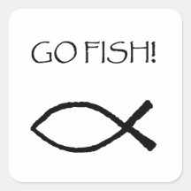 Go Fish Sticker