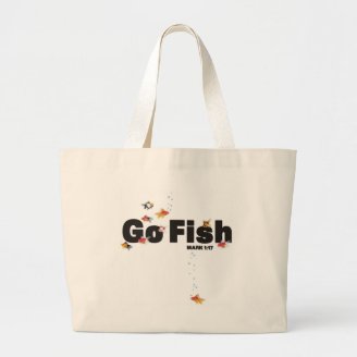 Go Fish Tote Bags