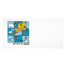 Go Fly a Kite 4 Personalized Photo Card