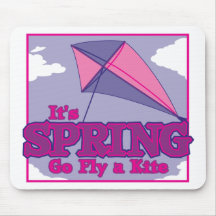 Go Fly A Kite! Mouse Pads