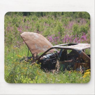 Go for a ride? Mousepad mousepad