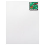 go for the goal football design letterhead template