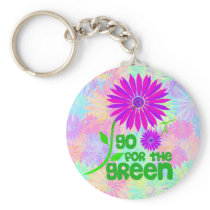 Go for the Green Keychain