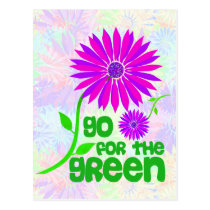 Go for the Green Postcard