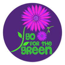 Go for the Green Stickers
