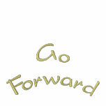 "Go Forward" Embroidered Hoodie