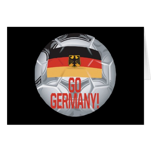 Go Germany Greeting Card