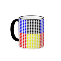 Go Gingham mugs
