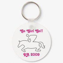 Go Girl Go!! keychains by SweetRascal Go Girl Go!! keychains