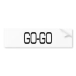 GO-GO BUMPER STICKERS