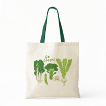 Go Green! bags by jennsdoodleworld Go Green! bags