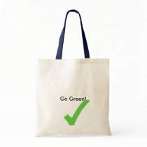 Go Green! Tote Bag