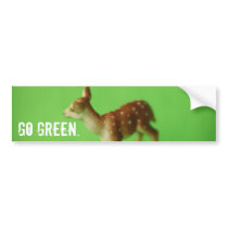 Go Green. bumper stickers