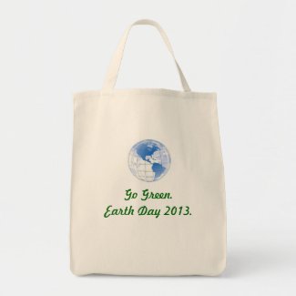 Go Green Canvas Bag