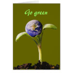 Go green cards