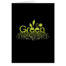 Go Green Greeting Cards