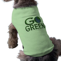 Go Green Dog Tees pet clothing