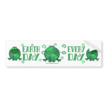 Go Green Earth Day Frogs Bumper Sticker bumper stickers by jamiecreates1 Go Green Earth Day Frogs Bumper Sticker bumper stickers