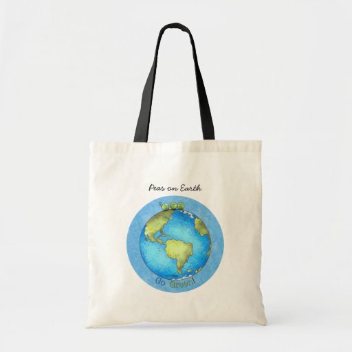 Go Green - Earth Day Tote Bag | Zazzle